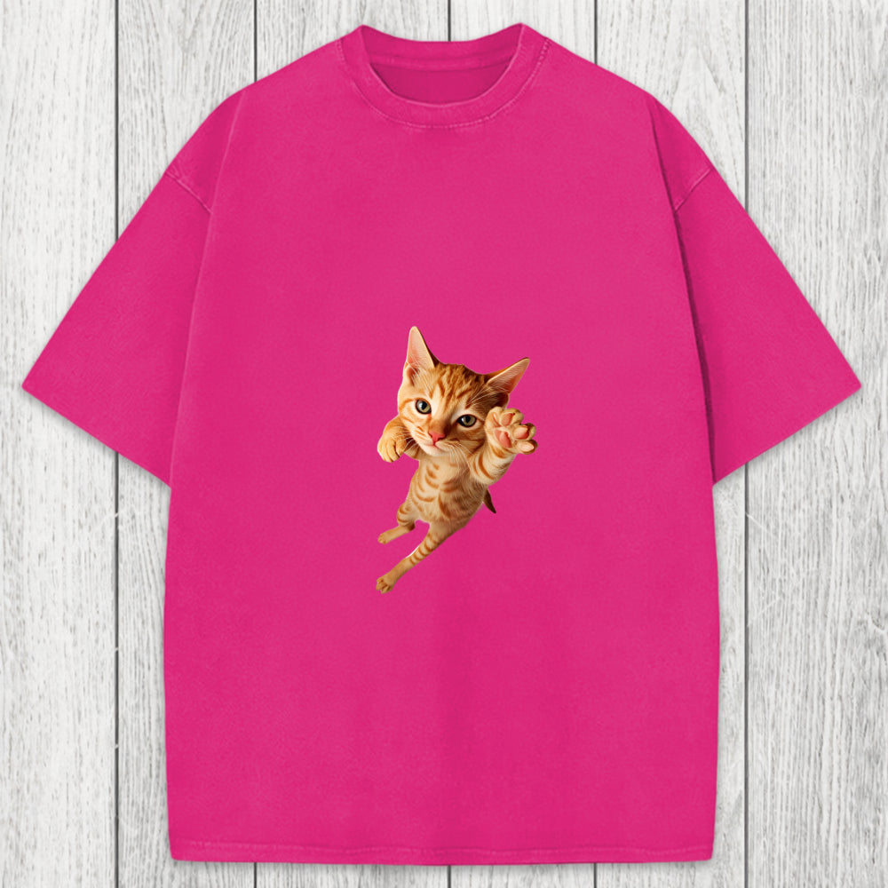 Tokyosol Pounce? More Like flounce Washed T-Shirt