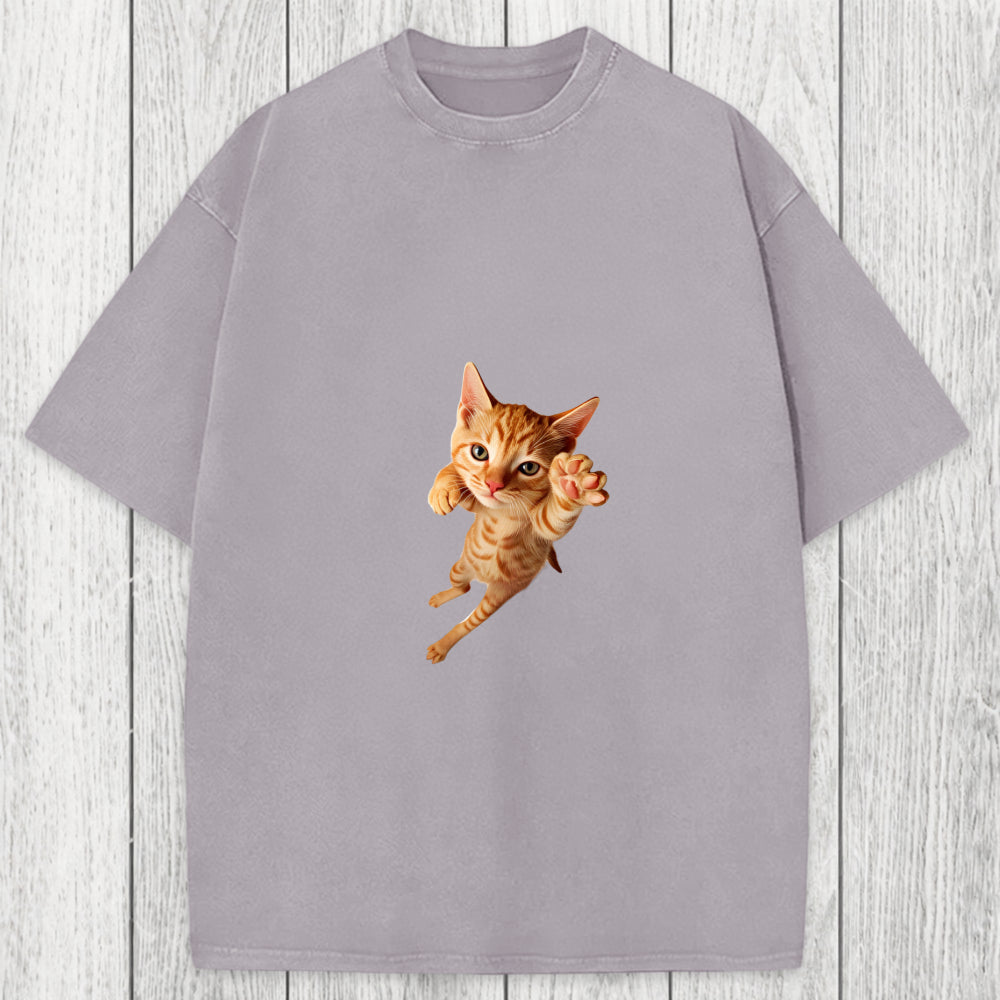 Tokyosol Pounce? More Like flounce Washed T-Shirt