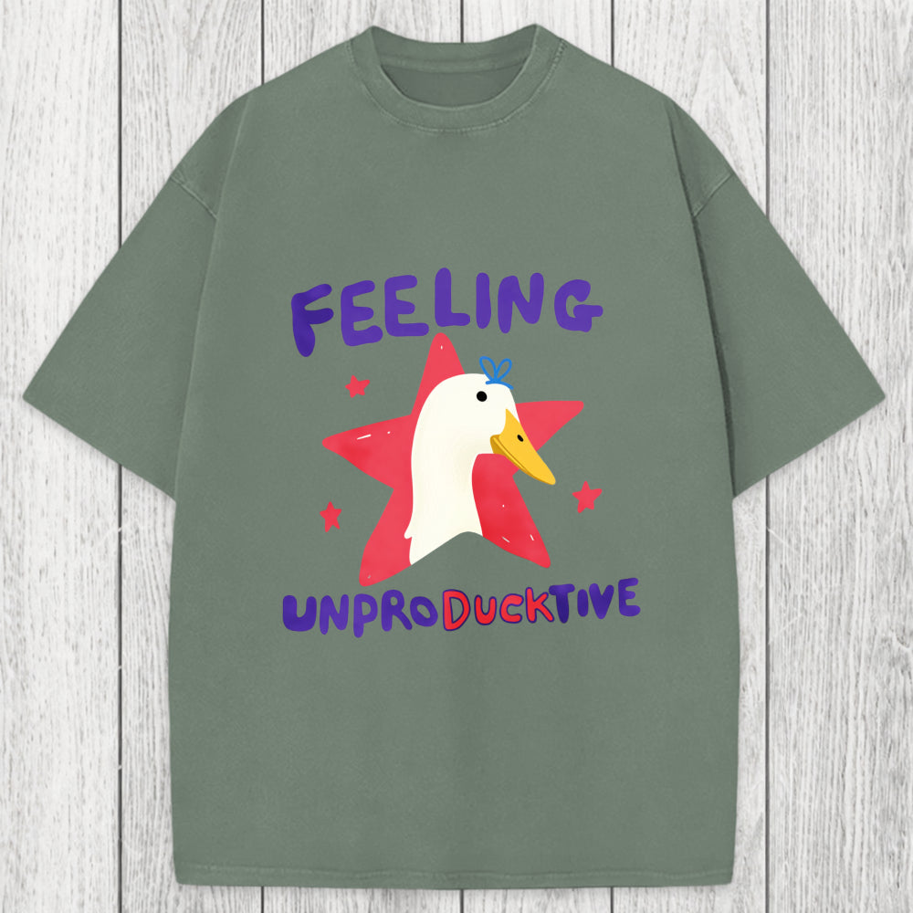Tokyosol Feeling unproDUCKtive Washed T-Shirt