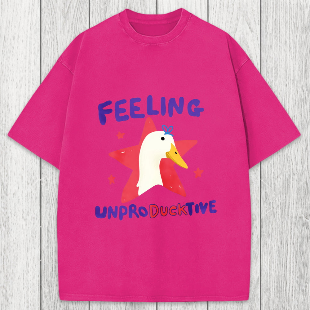 Tokyosol Feeling unproDUCKtive Washed T-Shirt