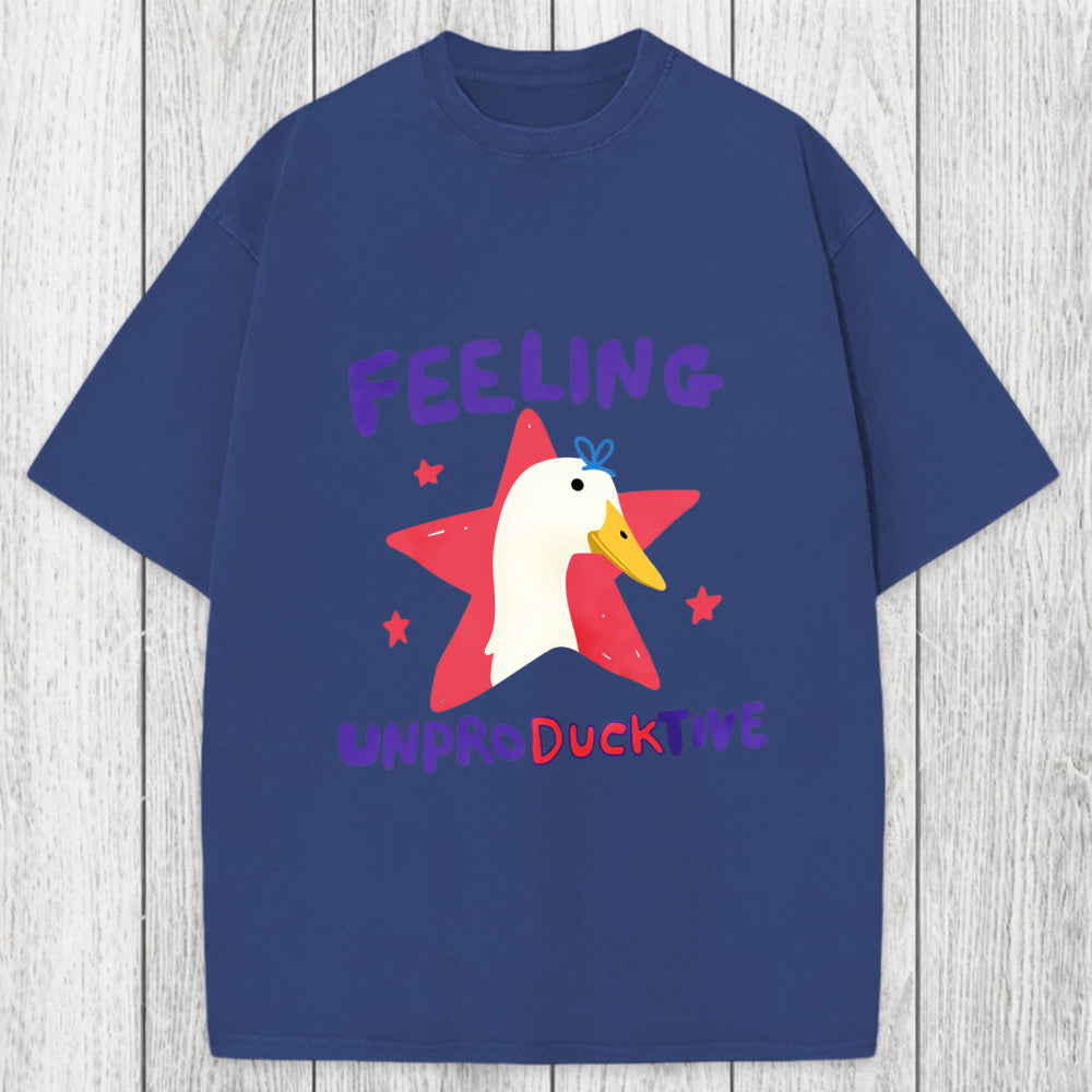 Tokyosol Feeling unproDUCKtive Washed T-Shirt