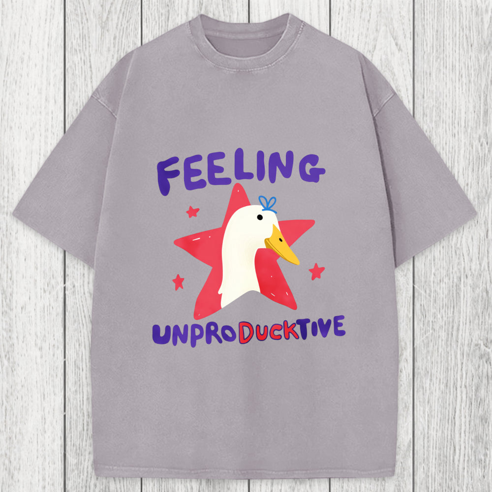 Tokyosol Feeling unproDUCKtive Washed T-Shirt