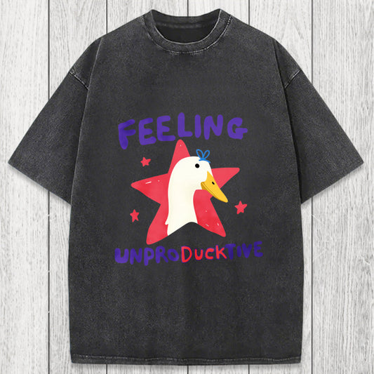 Tokyosol Feeling unproDUCKtive Washed T-Shirt