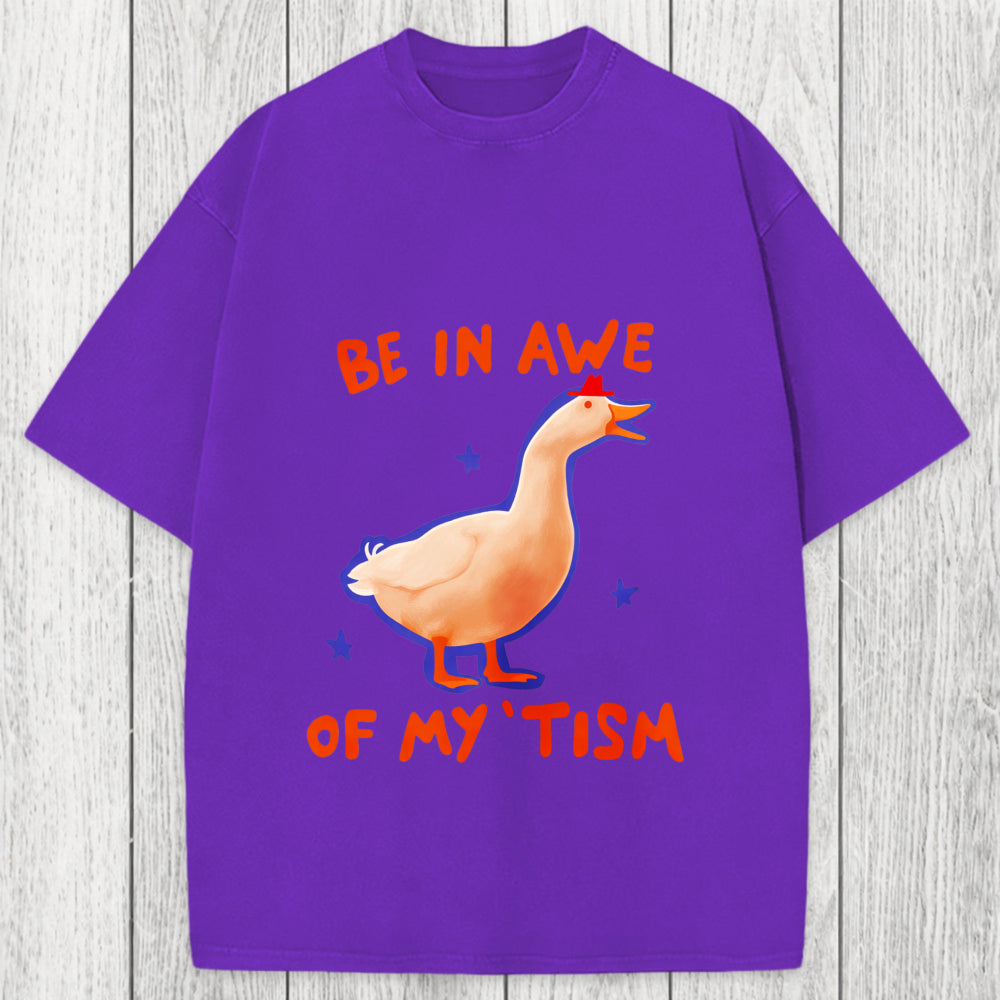Tokyosol Be In Awe Of My 'Tism Washed T-Shirt