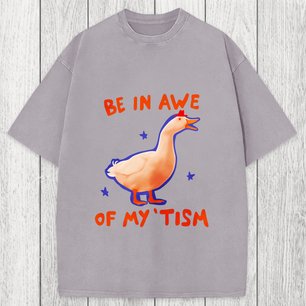 Tokyosol Be In Awe Of My 'Tism Washed T-Shirt