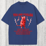 Tokyosol You Are Foolish Rat Washed T-Shirt