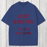 Tokyosol Just Kiss Me Washed T-Shirt