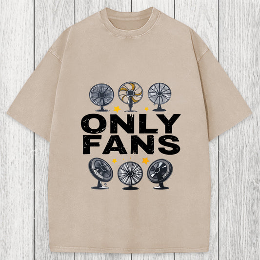 Tokyosol Only Fans Humor Washed T-Shirt