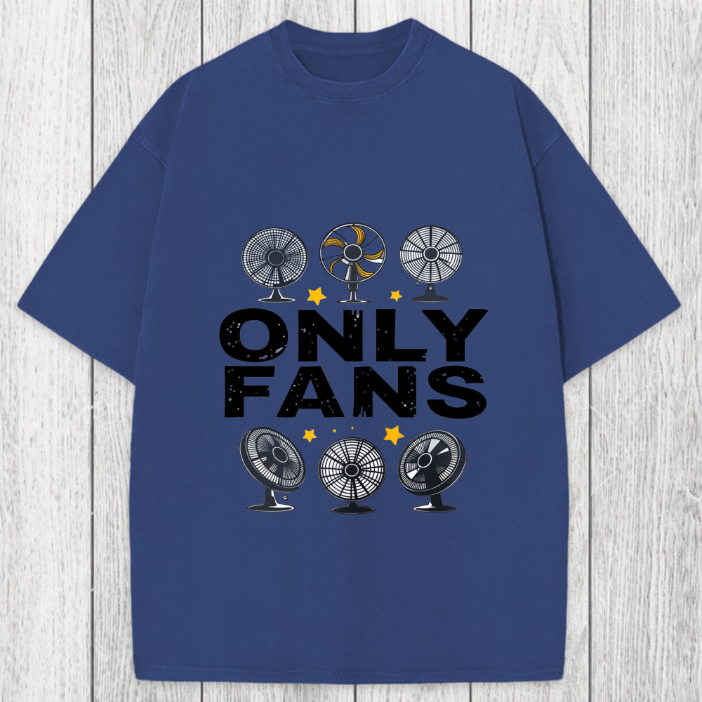 Tokyosol Only Fans Humor Washed T-Shirt