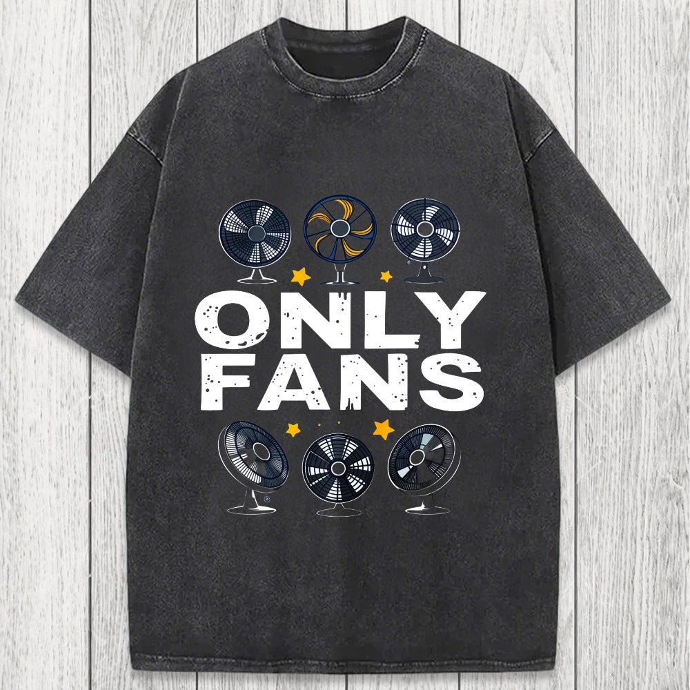 Tokyosol Only Fans Humor Washed T-Shirt