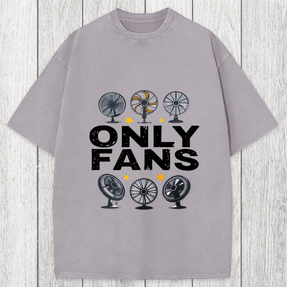 Tokyosol Only Fans Humor Washed T-Shirt
