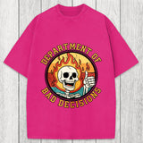 Tokyosol Department Of Bad Decisions Washed T-Shirt
