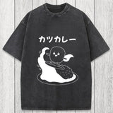 Tokyosol Surfer Sushi Washed T-Shirt