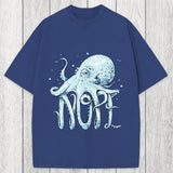 Tokyosol Octopus Nope Washed T-Shirt