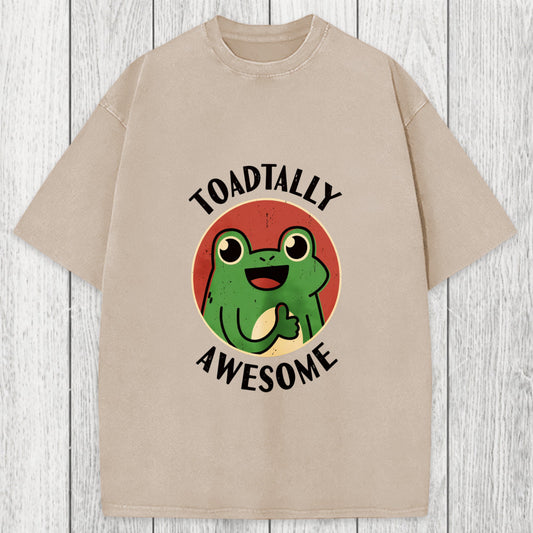 Tokyosol Toadtally Awesome Washed T-Shirt