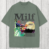 Tokyosol Man I Love Freedom Washed T-Shirt