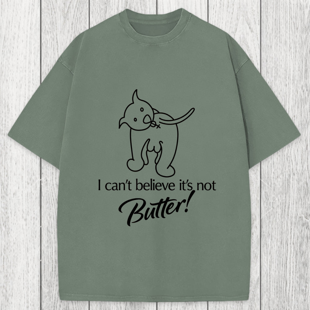 Tokyosol I Can't Believe It's Not Butter Washed T-Shirt