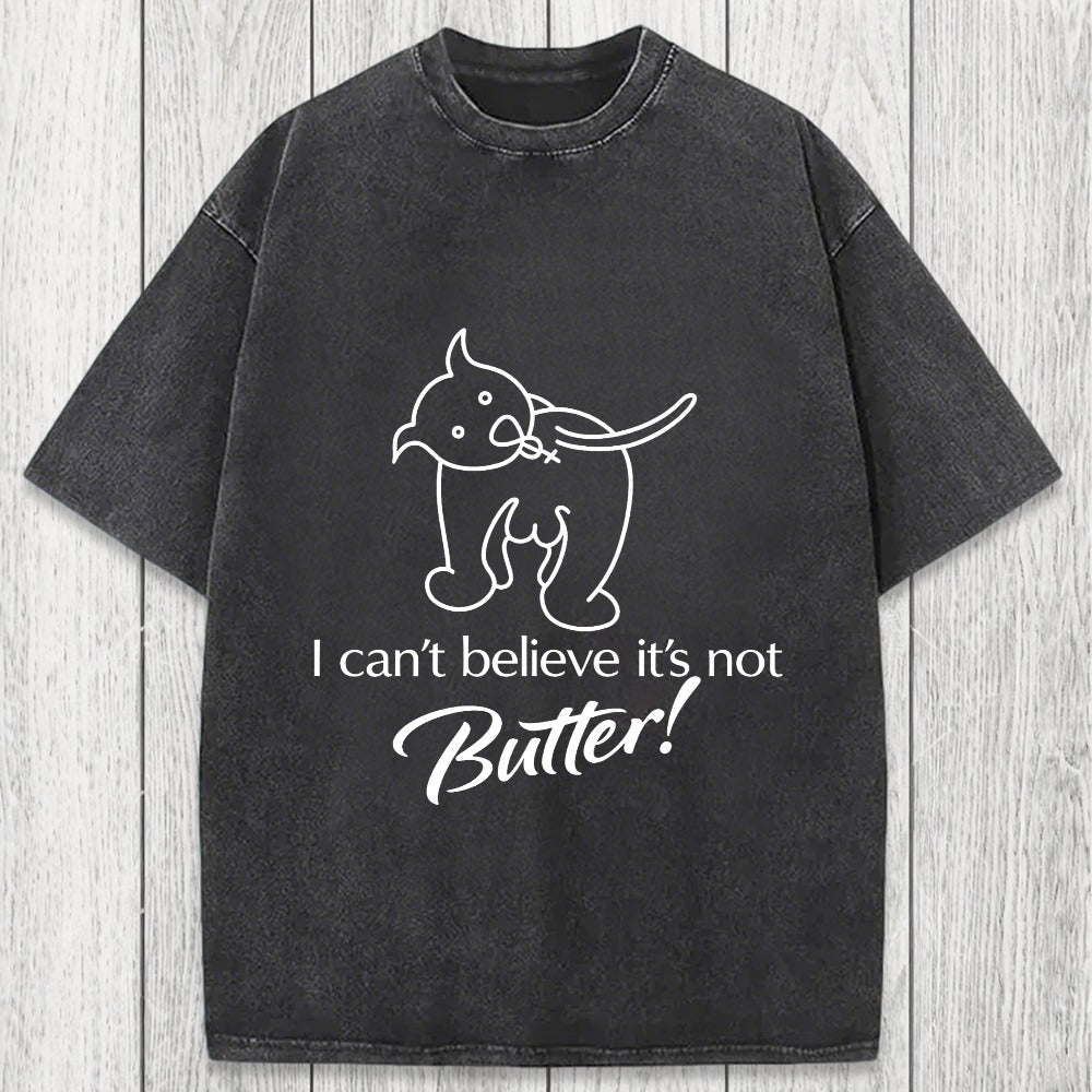Tokyosol I Can't Believe It's Not Butter Washed T-Shirt