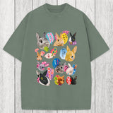 Tokyosol Japanese Bunny Washed T-Shirt