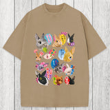 Tokyosol Japanese Bunny Washed T-Shirt