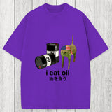 Tokyosol I Eat Oil Washed T-Shirt