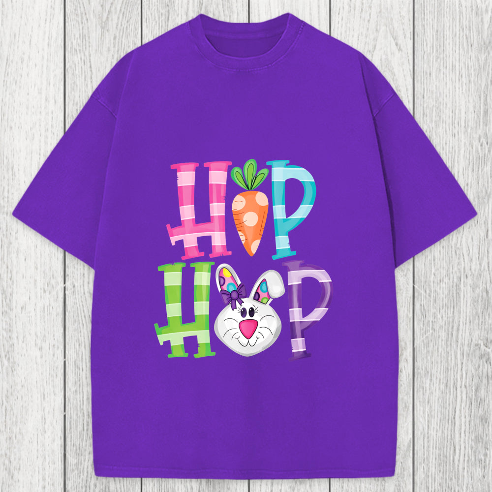 Tokyosol Hip Hop Easter Bunny Washed T-Shirt