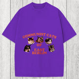 Tokyosol Communist Cats Of East Berlin Washed T-Shirt