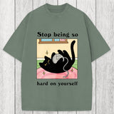 Tokyosol Hard On Yourself Washed T-Shirt