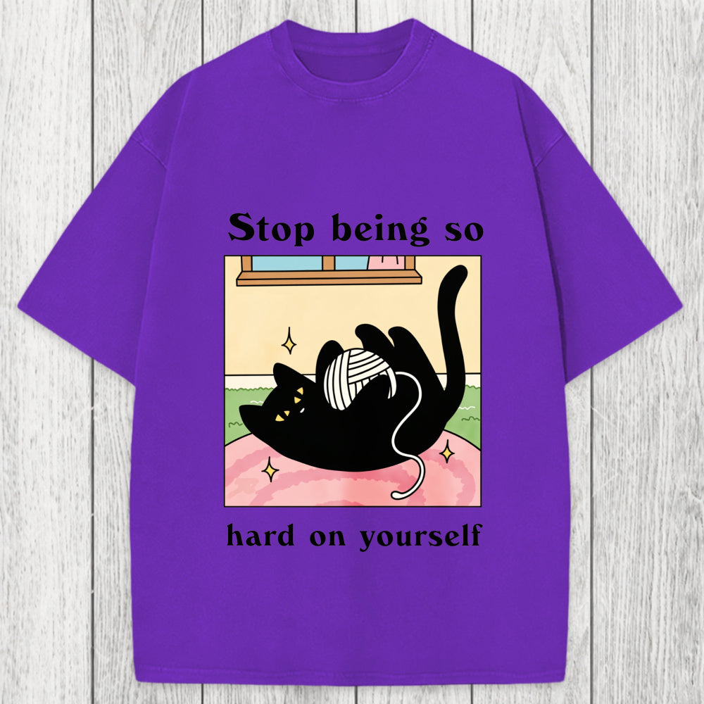 Tokyosol Hard On Yourself Washed T-Shirt