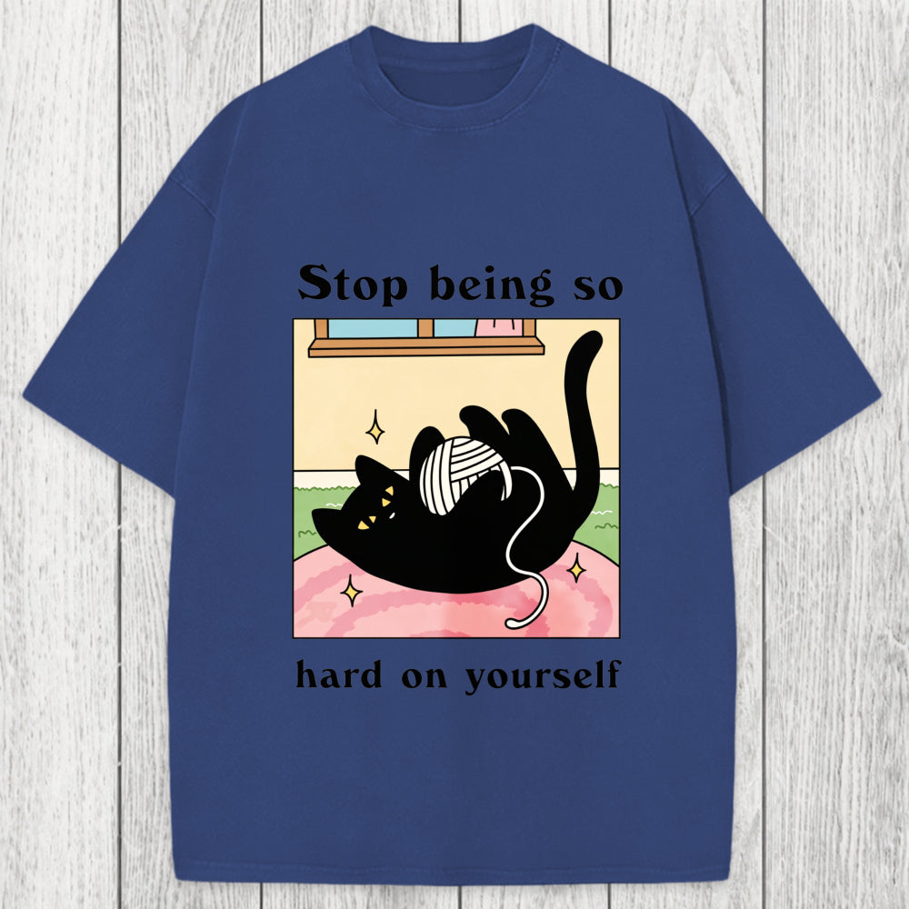 Tokyosol Hard On Yourself Washed T-Shirt