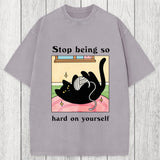 Tokyosol Hard On Yourself Washed T-Shirt