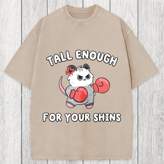 Tokyosol Tall Enough For Your Shins Washed T-Shirt
