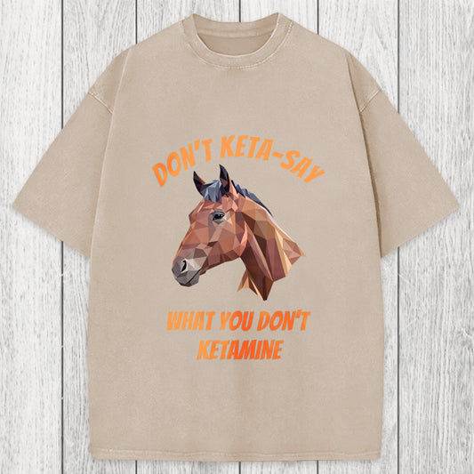 Tokyosol Funny Horse Special K Washed T-Shirt