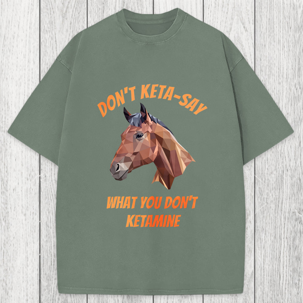 Tokyosol Funny Horse Special K Washed T-Shirt