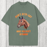 Tokyosol Funny Horse Special K Washed T-Shirt
