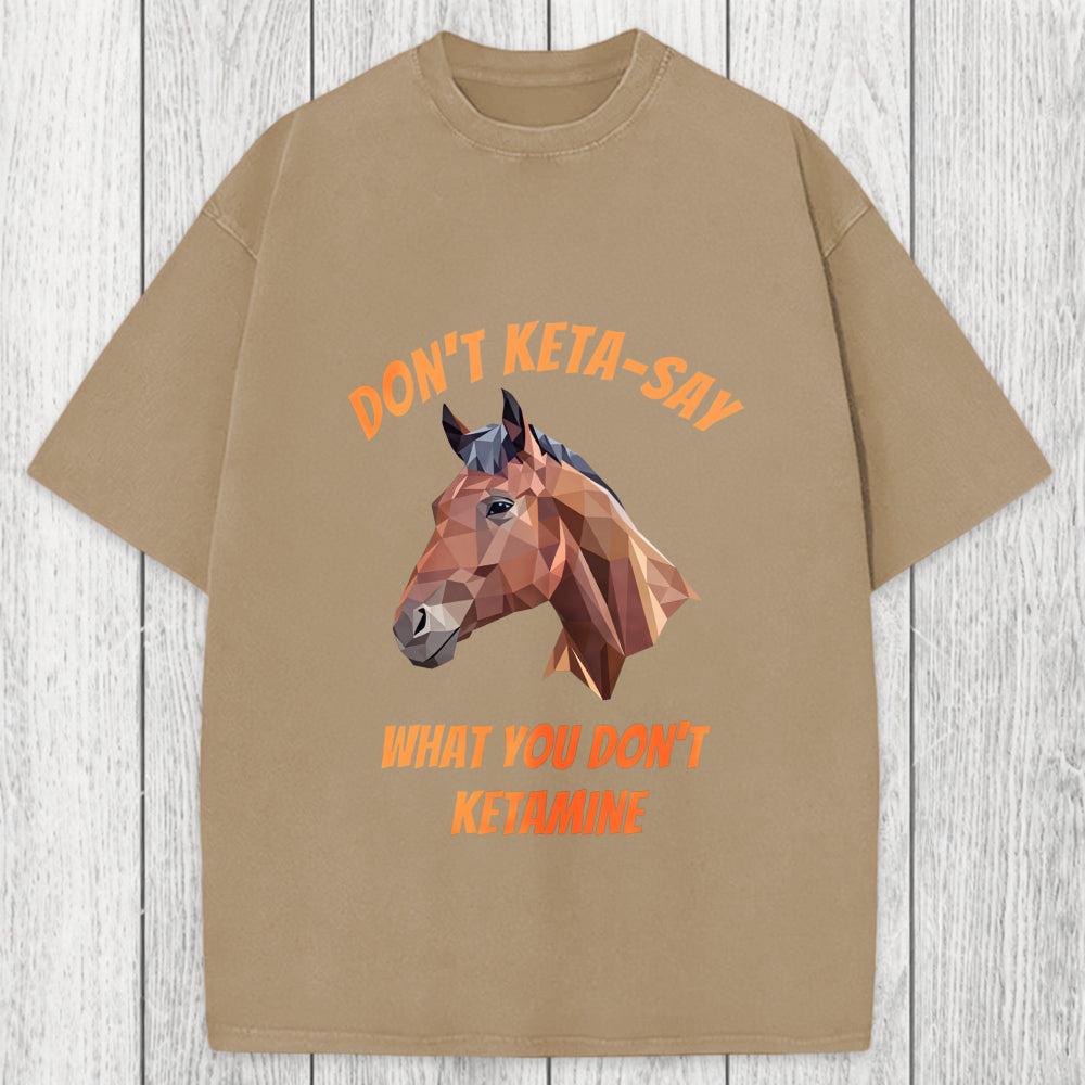 Tokyosol Funny Horse Special K Washed T-Shirt