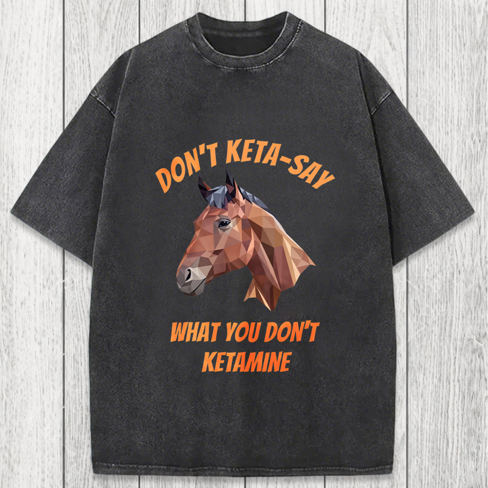 Tokyosol Funny Horse Special K Washed T-Shirt