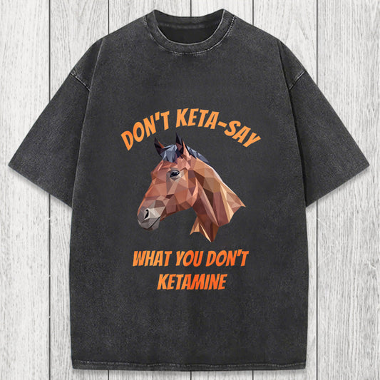 Tokyosol Funny Horse Special K Washed T-Shirt