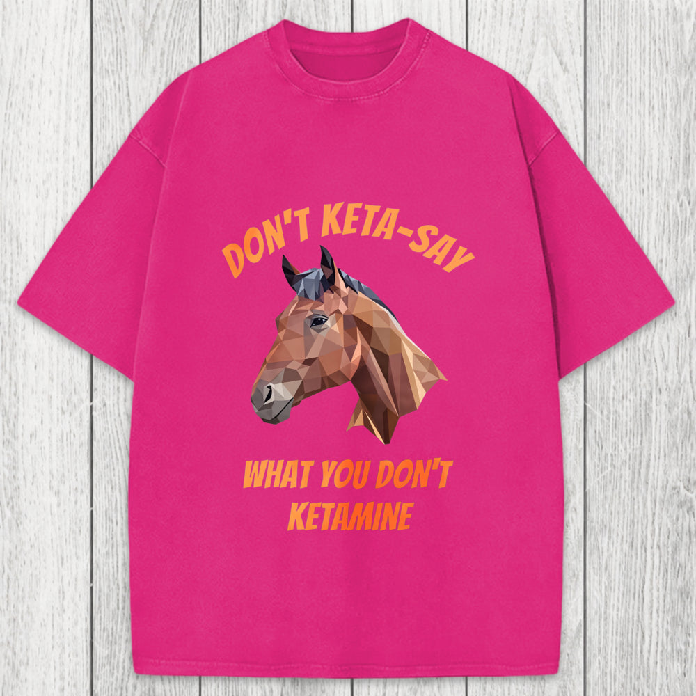 Tokyosol Funny Horse Special K Washed T-Shirt