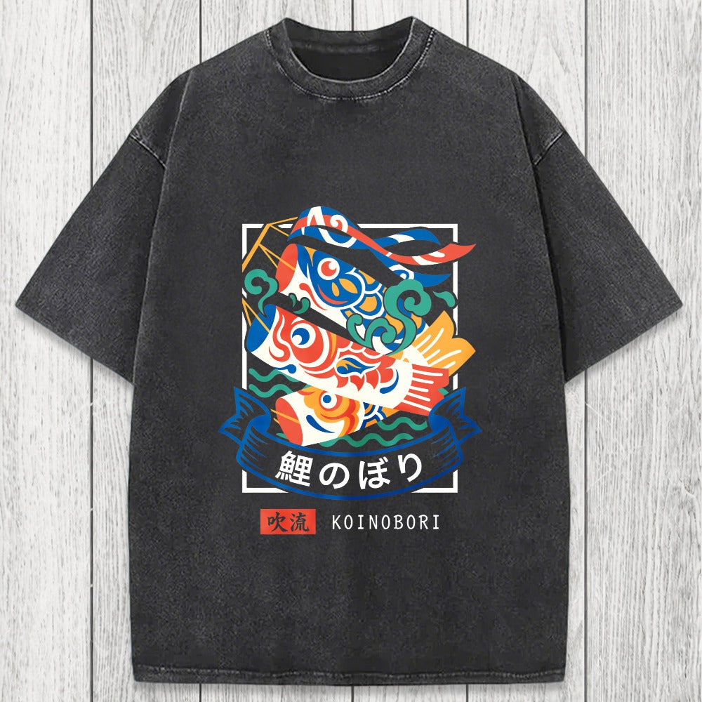 Tokyosol KOINOBORI Washed T-Shirt