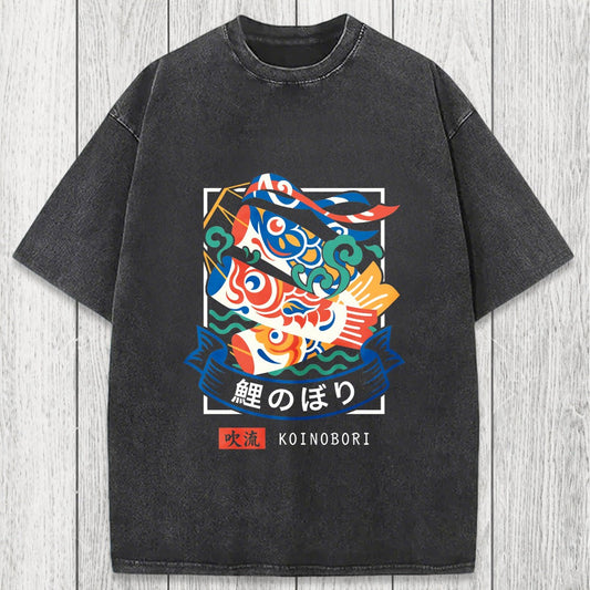 Tokyosol KOINOBORI Washed T-Shirt