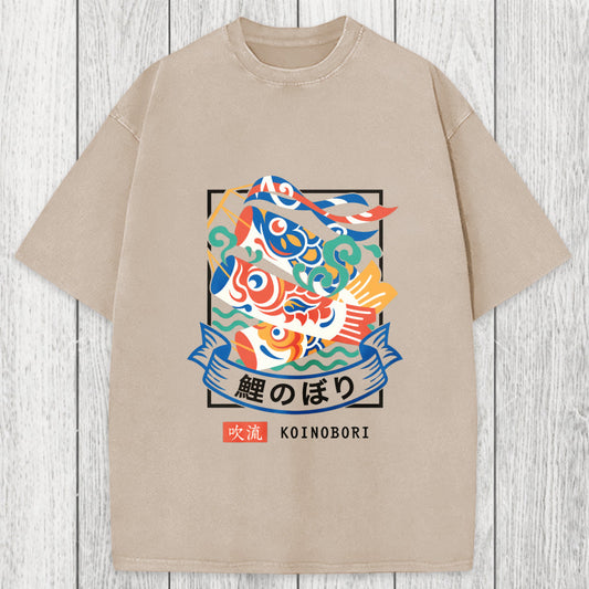 Tokyosol KOINOBORI Washed T-Shirt