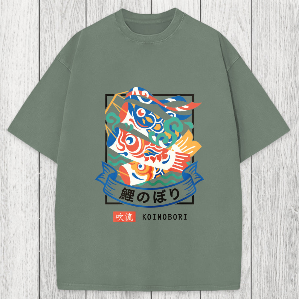 Tokyosol KOINOBORI Washed T-Shirt