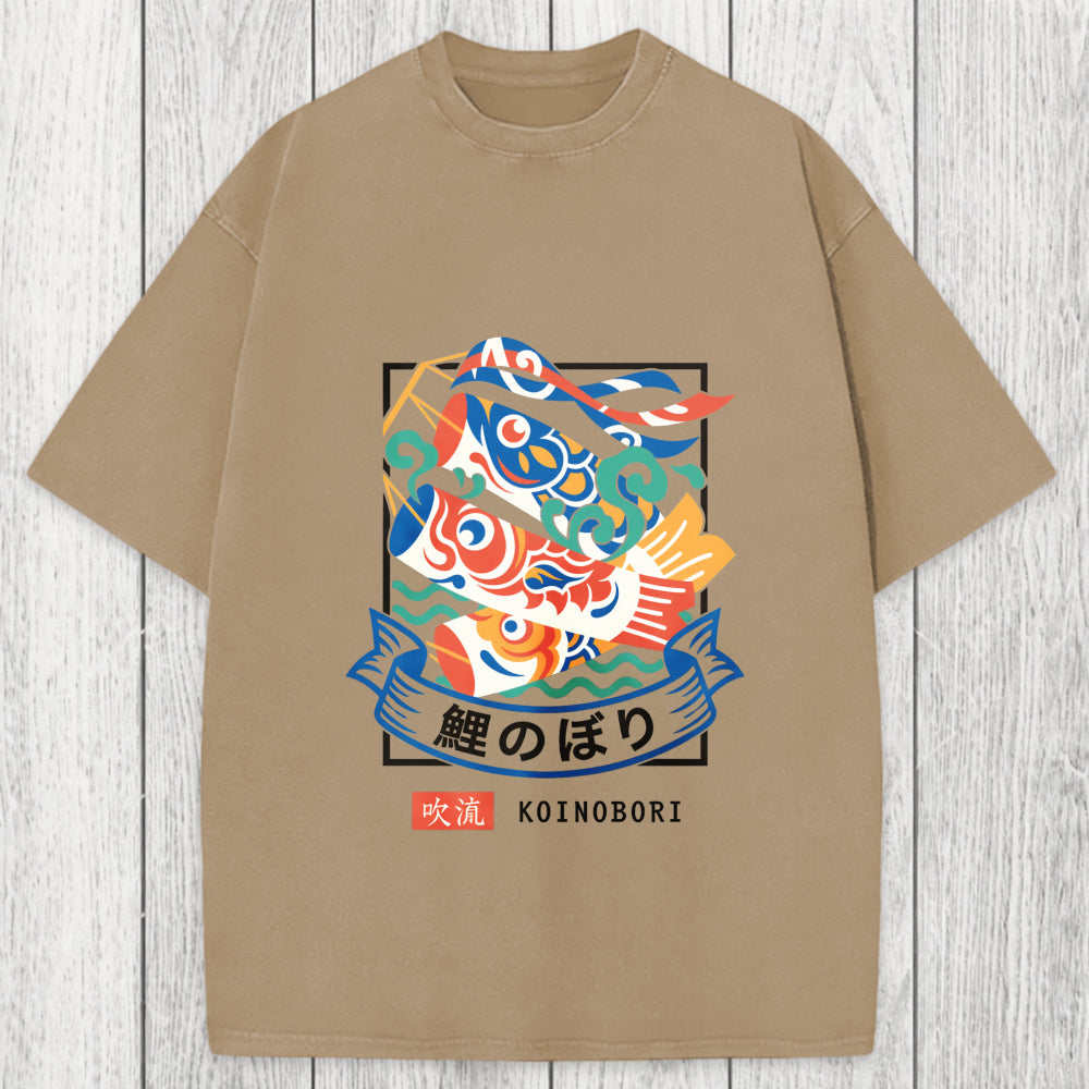 Tokyosol KOINOBORI Washed T-Shirt