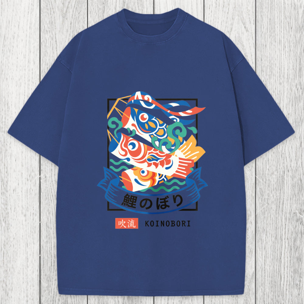Tokyosol KOINOBORI Washed T-Shirt