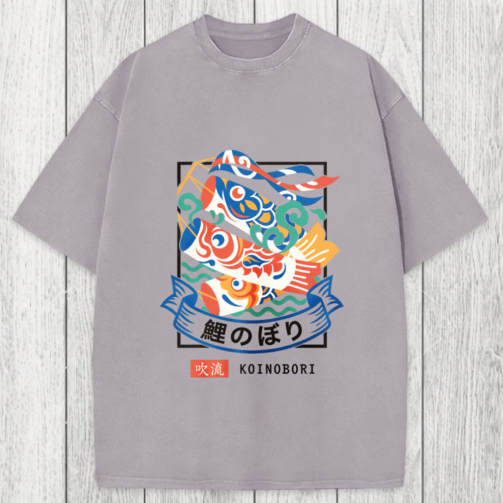 Tokyosol KOINOBORI Washed T-Shirt