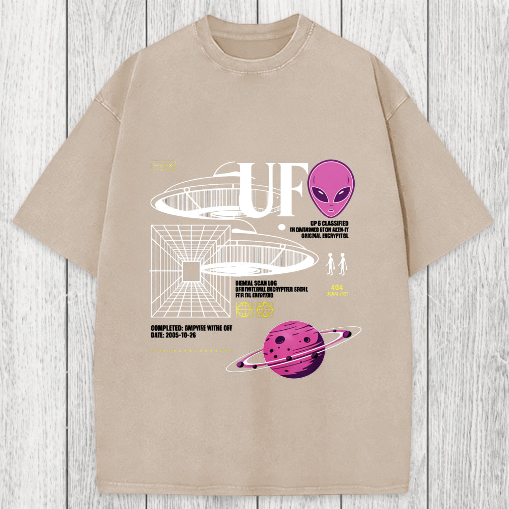 Tokyosol Cosmic Signal Alien Archive Washed T-Shirt