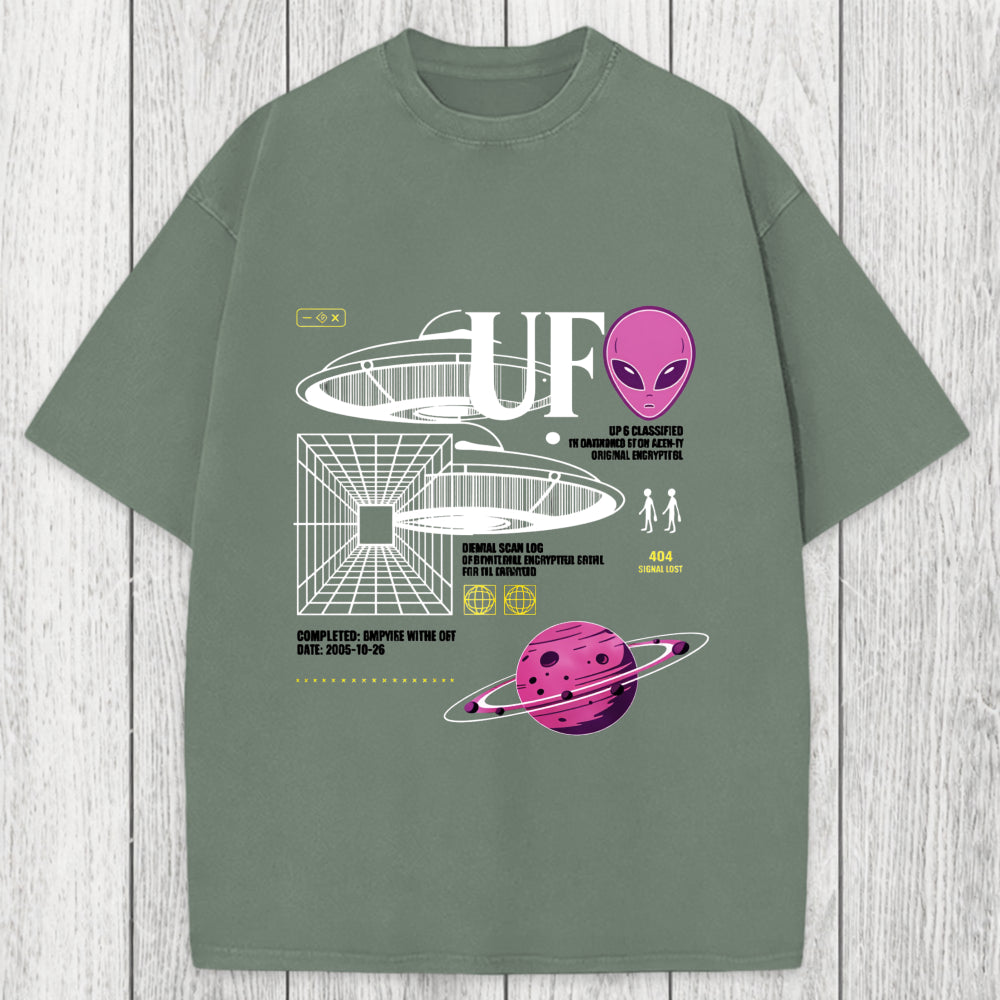 Tokyosol Cosmic Signal Alien Archive Washed T-Shirt