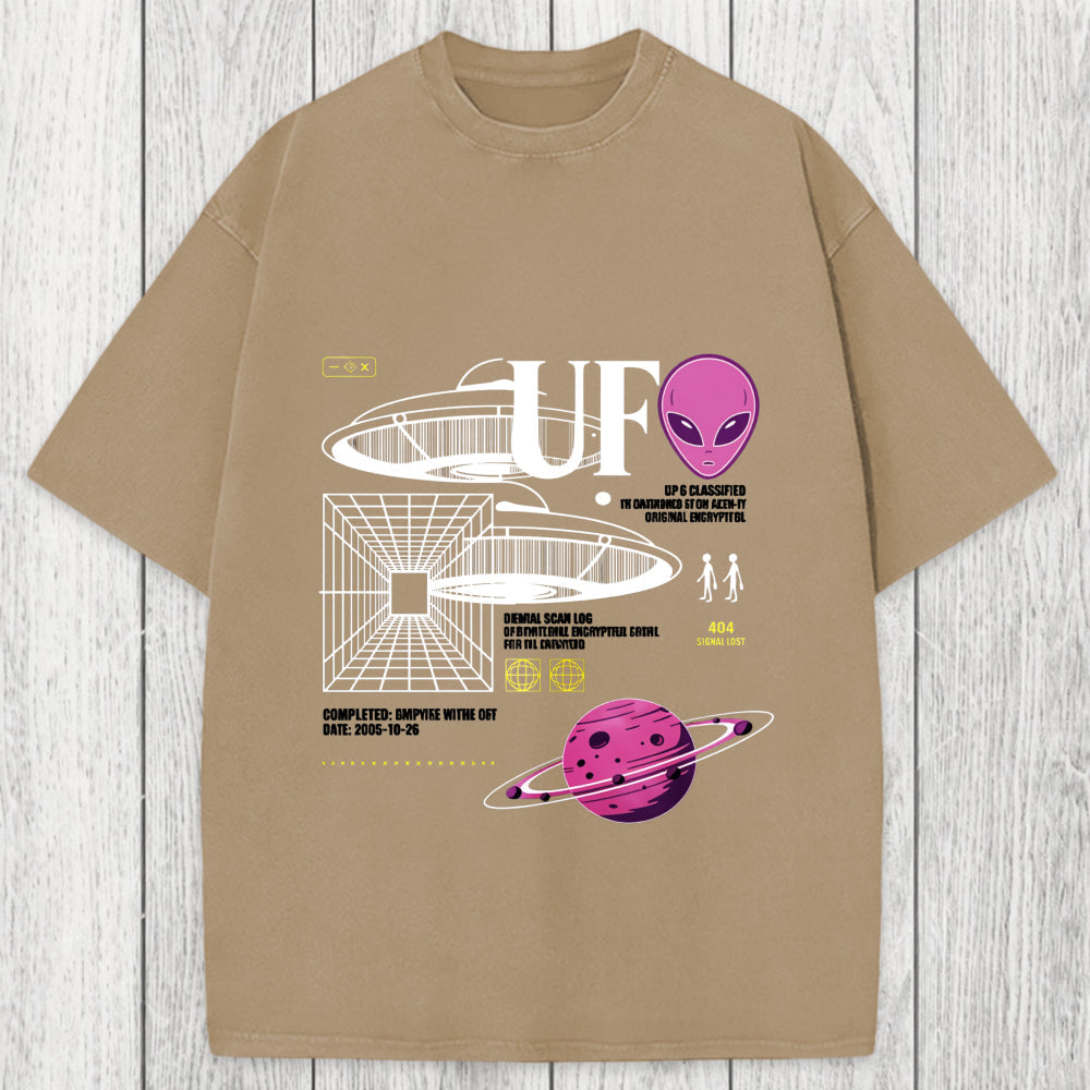 Tokyosol Cosmic Signal Alien Archive Washed T-Shirt