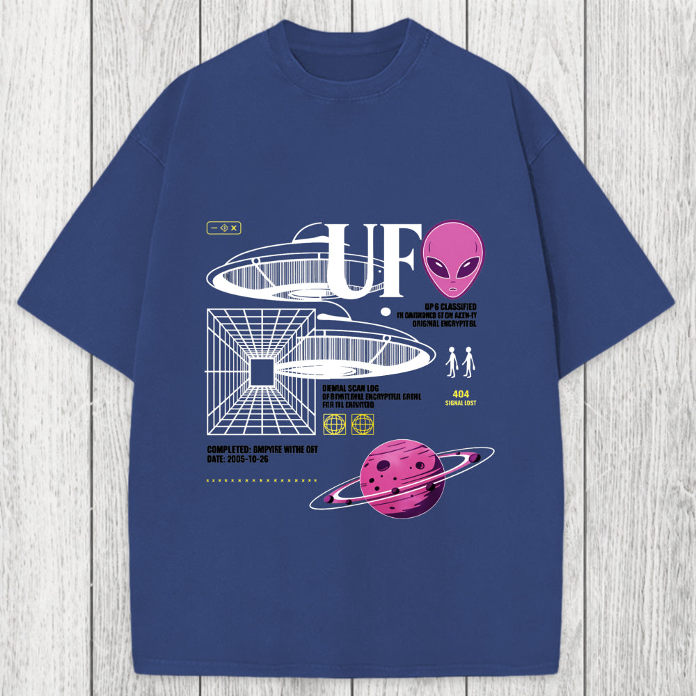 Tokyosol Cosmic Signal Alien Archive Washed T-Shirt